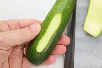 Courgettes garnies de Manou : Étape 4