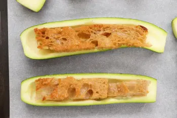 Courgettes garnies de Manou : Étape 8