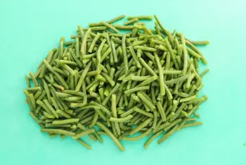 Haricots verts et pommes de terre à la crème de Morbier : Étape 1