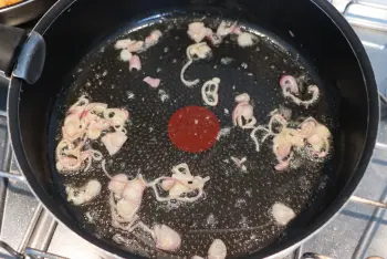 Haricots verts et pommes de terre à la crème de Morbier : Étape 5