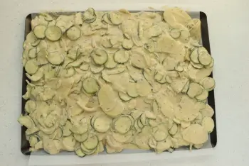 Scarpaccia courgettes et pommes de terre : Étape 7