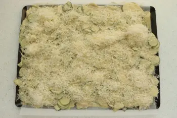 Scarpaccia courgettes et pommes de terre : Étape 8