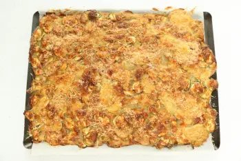 Scarpaccia courgettes et pommes de terre : Étape 9