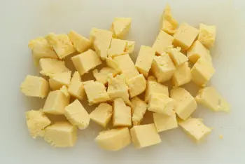 Polenta aux artichauts et champignons : Étape 7