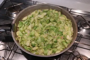 Choux de Bruxelles à la crème de thym : Étape 7