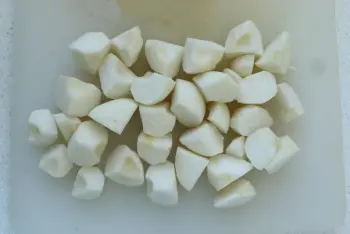 Carottes et navets épicés rôtis au Parmesan : Étape 2