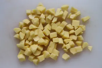 Haricots verts "de la haute patate" : Étape 2