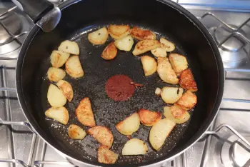 Épinards crémeux à la lombarde : Étape 3