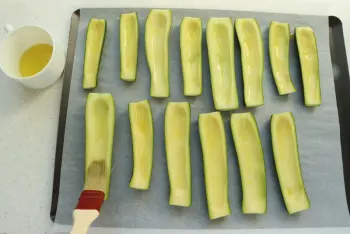 Courgettes ripiene : Étape 4