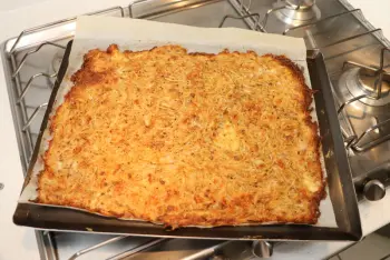 Scarpaccia pommes de terre et oignon : Étape 12