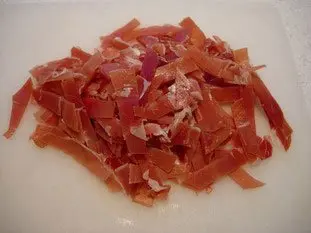 Brocolis sautés au jambon : Étape 3