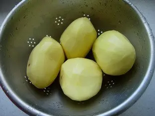 Frites maison : Étape 1