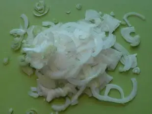 Petits-pois à la française : Étape 1