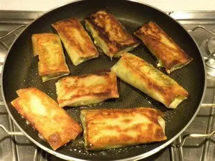 Bricks aux épinards : Étape 9