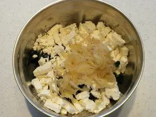 Bricks aux épinards : Étape 3