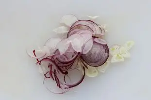 Oeufs tomates-courgettes : Étape 1