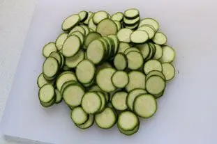 Oeufs tomates-courgettes : Étape 2