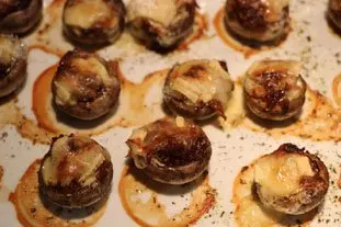 Champignons farcis : Étape 5