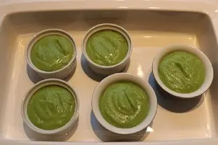 Flan de brocolis : Étape 5