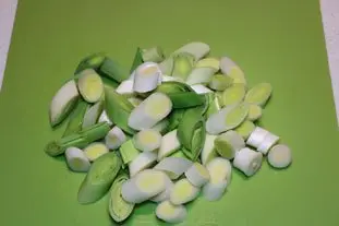 Salade tiède de poireaux et pommes de terre : Étape 2