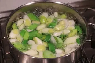 Salade tiède de poireaux et pommes de terre : Étape 3