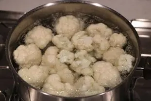 Chou-fleur au four : Étape 6