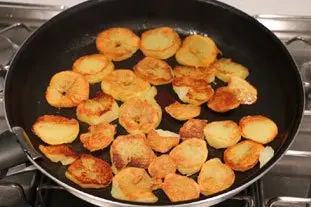 Galette croustillante poireaux-pommes de terre : Étape 4