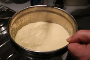 Poireaux vapeur et sabayon aux morilles : Étape 6