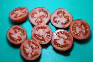Tomates à la provençale : Étape 2