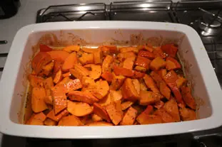 Potimarron braisé au jus de viande : Étape 5