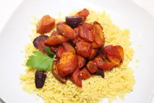 Carottes braisées provençales