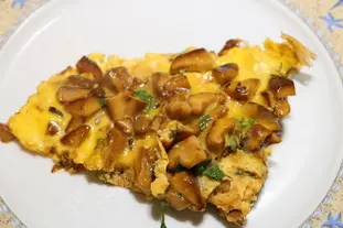 Oeufs aux shiitakés