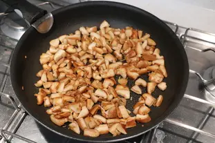 Oeufs aux shiitakés : Étape 5