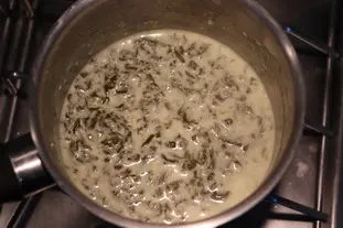 Omelette à l'oseille : Étape 5