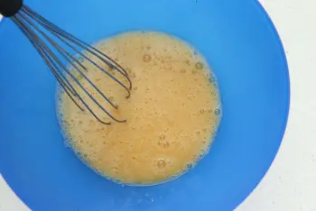 Œufs cassés aux champignons : Étape 5