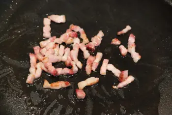 Œufs cassés aux champignons : Étape 6