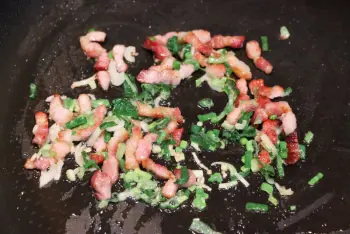 Œufs cassés aux champignons : Étape 7