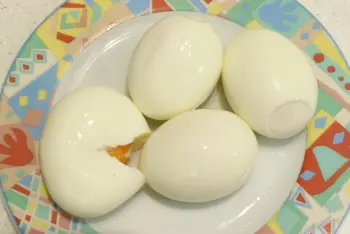 Œufs à la florentine : Étape 2