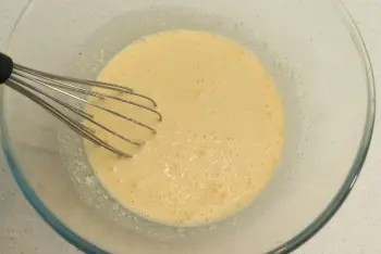 Omelette au chou et jambon : Étape 7