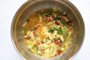 Baguette garnie : Étape 5