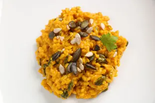 Risotto au curcuma