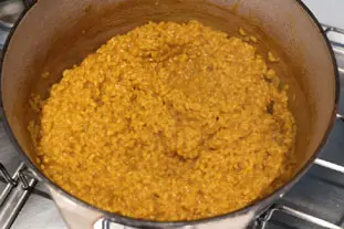 Risotto au curcuma : Étape 10