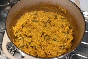 Risotto au curcuma : Étape 13
