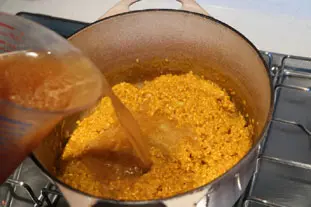 Risotto au curcuma : Étape 8