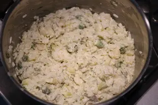 Riz crémeux aux asperges vertes et à l'oseille : Étape 5