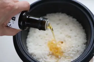 Riz au sésame : Étape 4