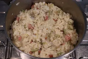 Riz des montagnons : Étape 8