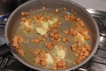 Pâtes papillons à la truite fumée : Étape 5