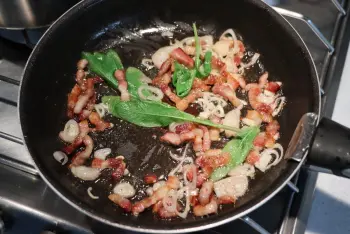 Pâtes printanières à la paysanne : Étape 5