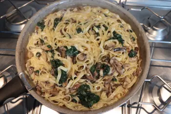 Tagliatelles à la néo-zélandaise : Étape 11